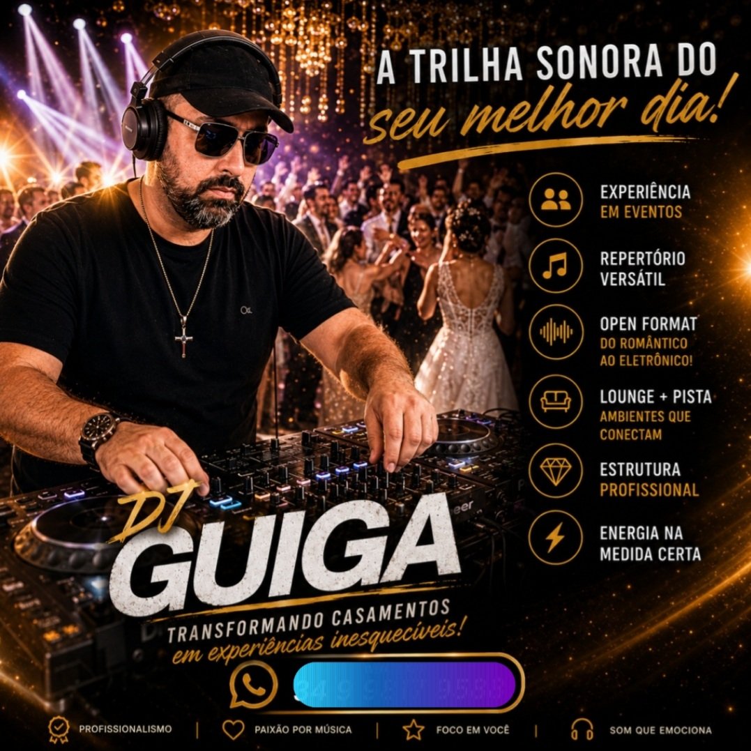 DJ Guiga em apresentação